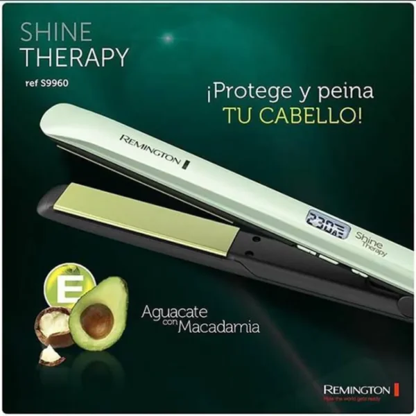 Remington hair straightener Shine Therapy Hair Straightener Flat Iron Floating Ceramic LCD Straightening Irons - Image 7