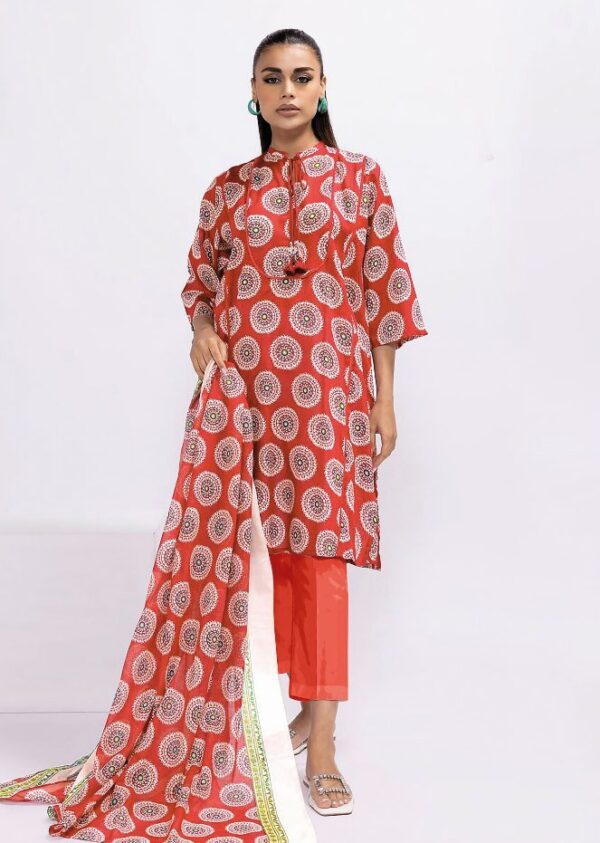 Khaadi Lawn  3 PIECES summer 24 (Suite Code :516 )