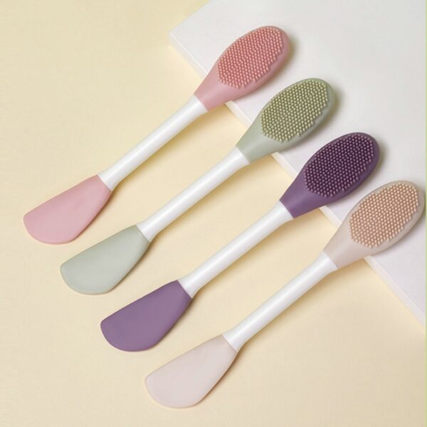 Silicone Face Mask Brush Applicator |  Facial Mask Brush for Mud, Clay, Charcoal Mixed Mask | only 1 piece. - Image 3