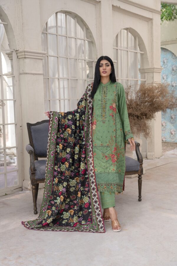 ZARMEEN & EMAAN® Boring Viscose Embroidery  Unstitched l 3 PIECES