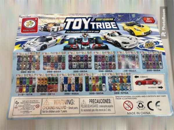 TOY TRIBE F1 - 12 pcs Car set  Pull back Race cars for Kids (random design & color) - Image 5