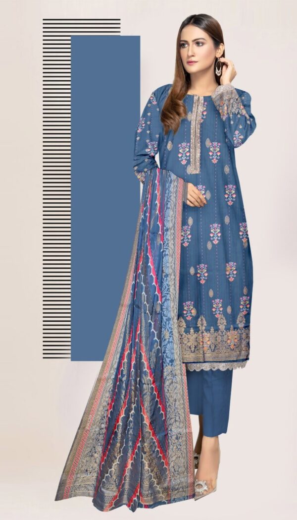 Alkaram Studio 3 PIECES, unstitched suits Casual Wear| Summer 24