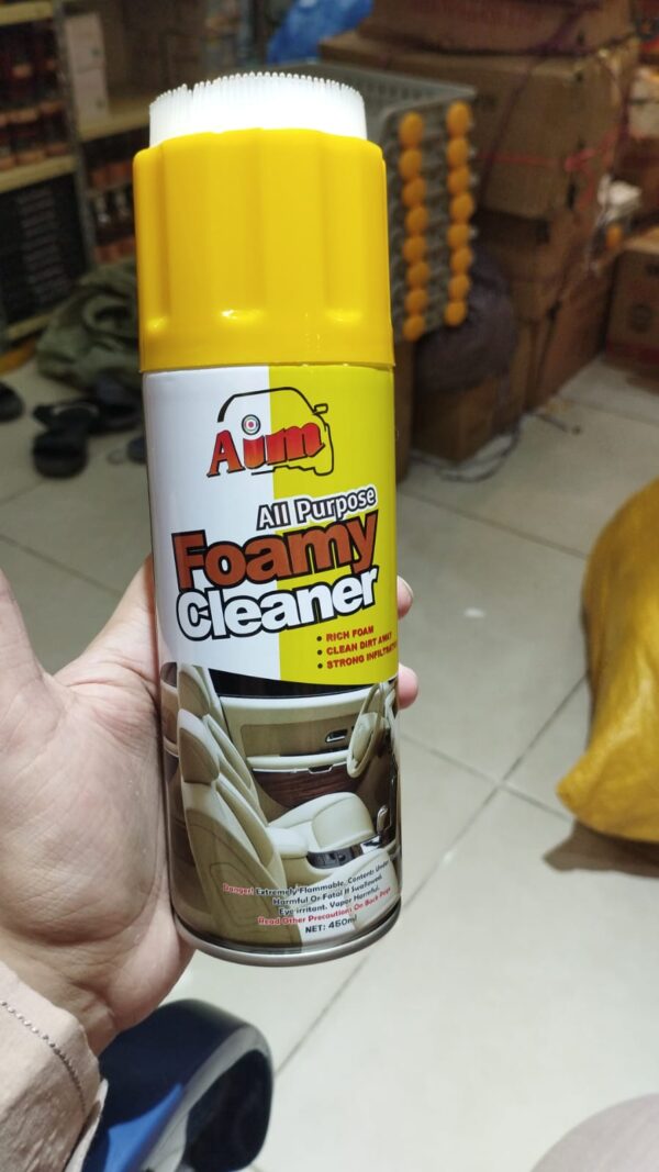 Aim All Purpose Foamy Cleaner 450.ML FOR CAR'S - Image 2