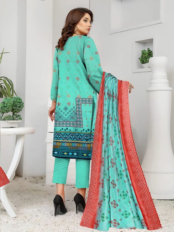 Munarq by Nisha Designer  3 PIECES Unstitched party Wear| Summer 24 - Image 2