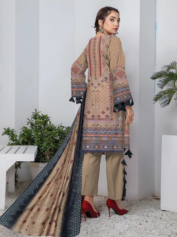 Munarq by Nisha Designer  3 PIECES Unstitched  Party Wear| Summer 24 - Image 2