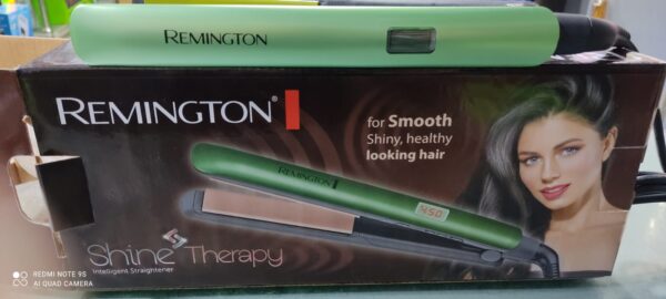 Remington hair straightener Shine Therapy Hair Straightener Flat Iron Floating Ceramic LCD Straightening Irons