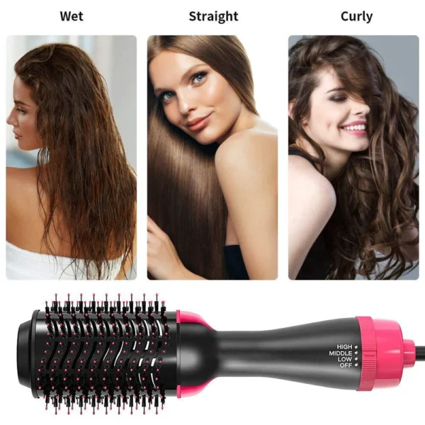 One Step Hot Air Brush (Dryer + Styler) 3 in 1 - Image 3